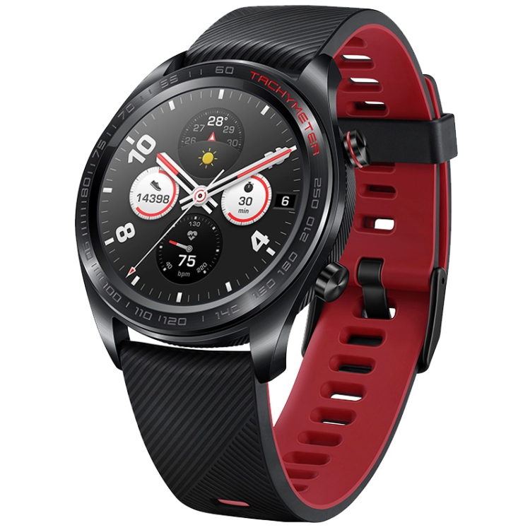 studio Wetland luisteraar HUAWEI Honor Magic Sport Wristband 5ATM Waterproof Wristband Bluetooth  Fitness Tracker Smart Watch, Support GPS / Heart