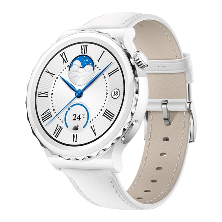 Huawei Watch 3 Reloj Smartwatch 46mm Edición Classic Acero Inoxidable con  Correa de Piel Marrón, Pc
