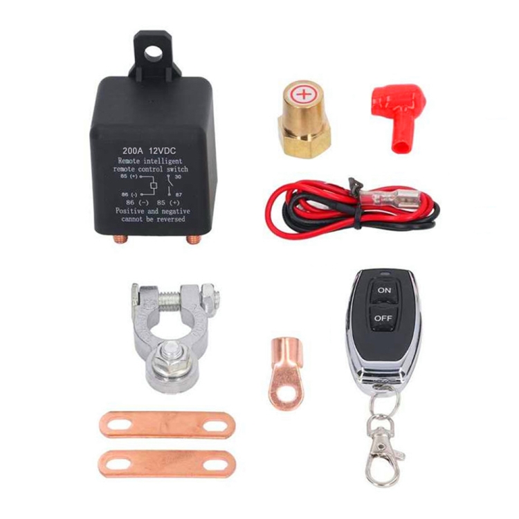 ZL180 12V 200A Car Relay Remote Rireless Battery Isolator with
