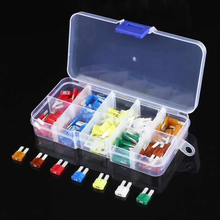 Fuses & Fuse Boxes 100 in 1 New Energy Car Blade Fuse Holder Set for sale in Outside South