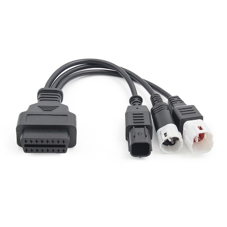 Obd2 Cable For 4pin+6pin 2 In 1 Motorcycle Obd Scanner Adapter