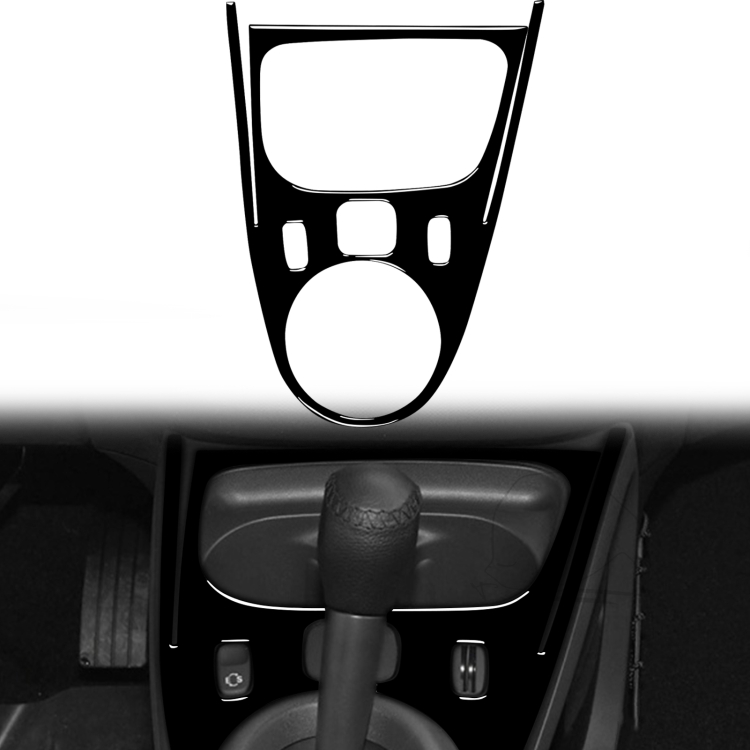 Dash Accessories Car Left Drive Central Gear Panel Decorative Sticker
