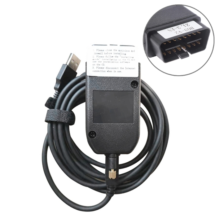 OBD2 USB Cable VAG-COM VAG 22.3 Auto Scanner Scan Tool for Audi VW Seat  Black