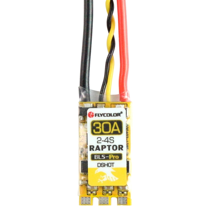 Flycolor Raptor Controlador de velocidad eléctrico Flycolor Raptor BLS Pro 30A 2-4S