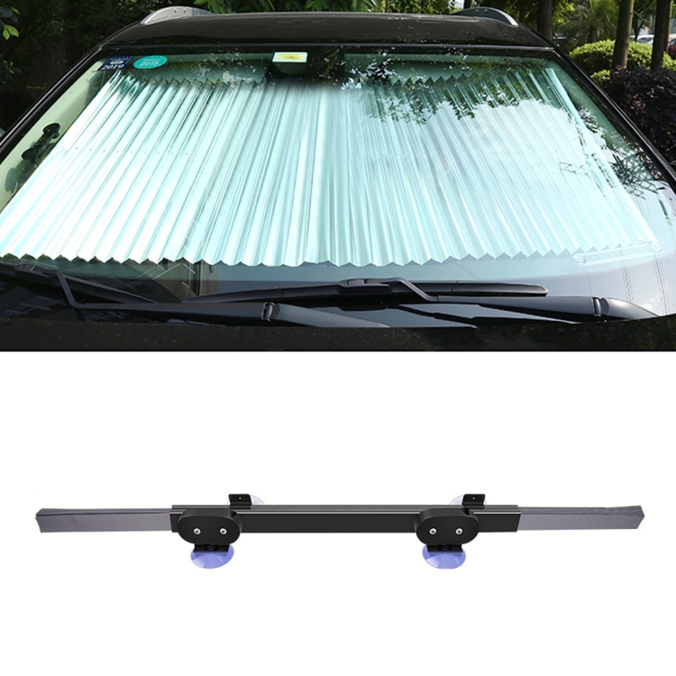 Auto einziehbare Windschutzscheibe Sonnenschutz Block Sonnenschutz  Abdeckung für Solar UV Protect, Größe: 80cm