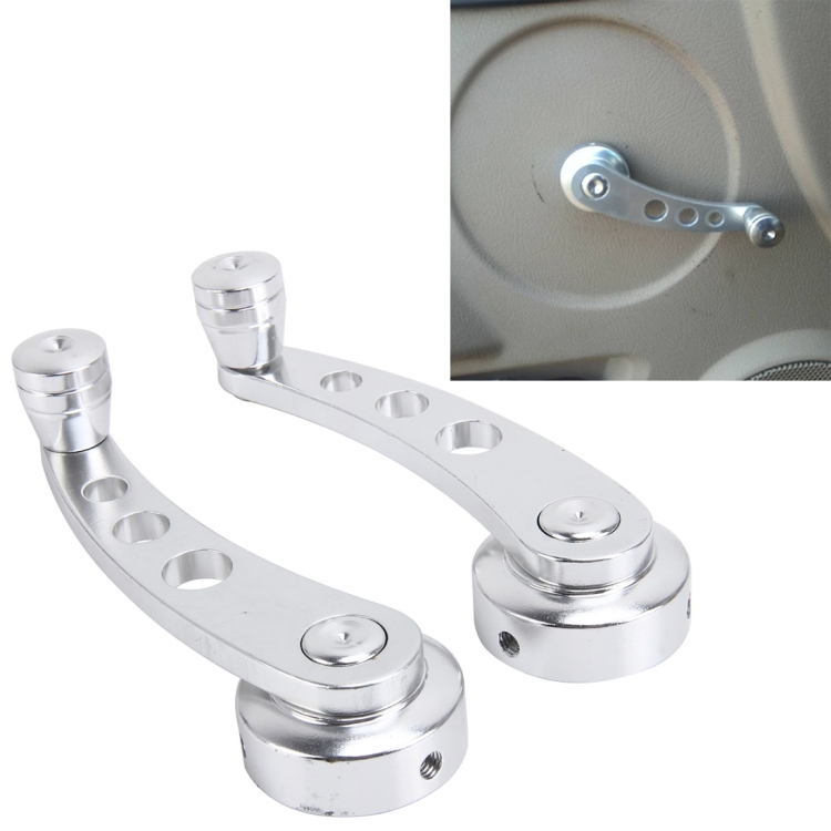 1 Pair Universal Car Wagon Door Window Crank Handle Winder Manual Door