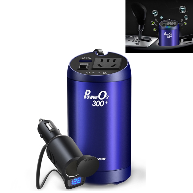 XPower T300 Plus DC 12V to AC 220V Car Multifunctional Power Inverter