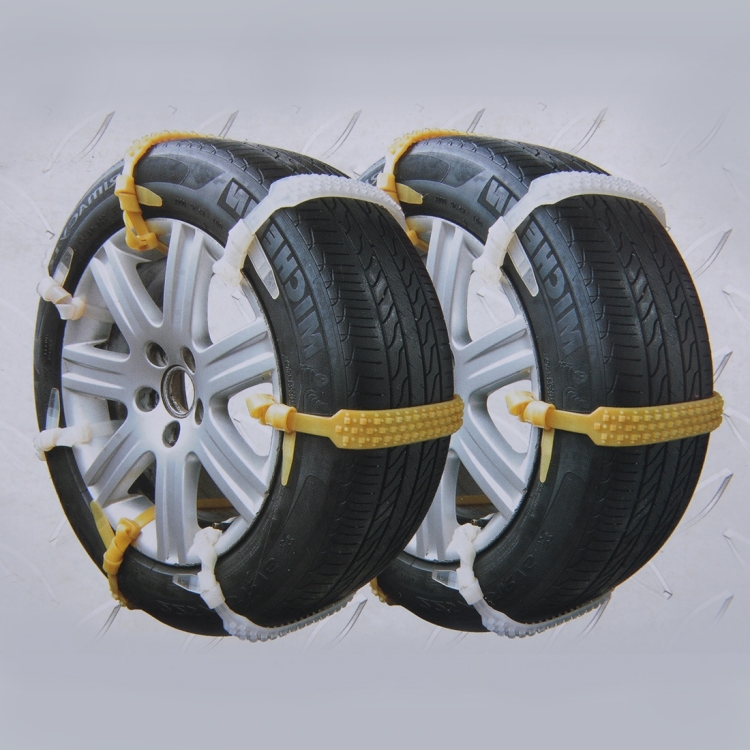 Chaînes antidérapantes de pneu de neige de voiture de taille M Chaînes  blanches 10pcs / set pour