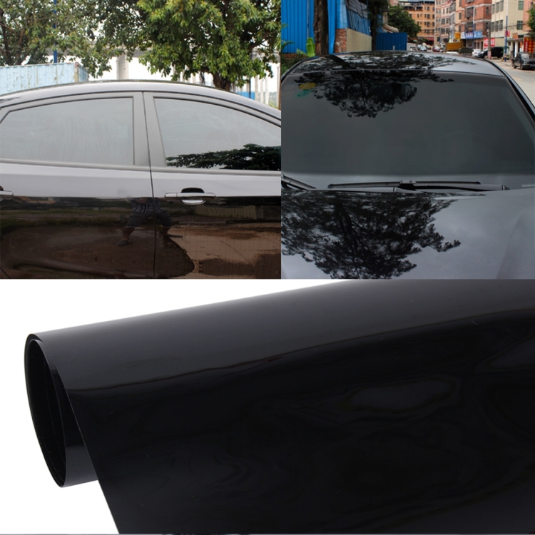 Car Resist UV Film Window Gradient Opaque Clings Covering Glass