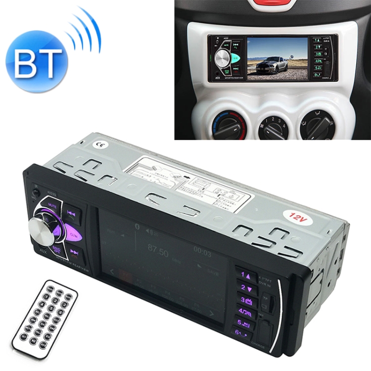 Bluetooth Autoradio Auto Audio Stereo Mp5 Player 4.1 pulgadas Radio del  coche Fm 1 Din Radio Cassette Player Usb Control del volante