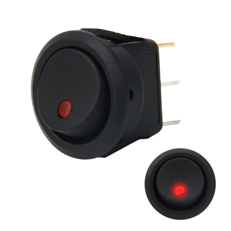 3 PièCes Interrupteur à Bascule RGB LED Interrupteur à Bascule 12V 3A  Interrupteur à Bascule en