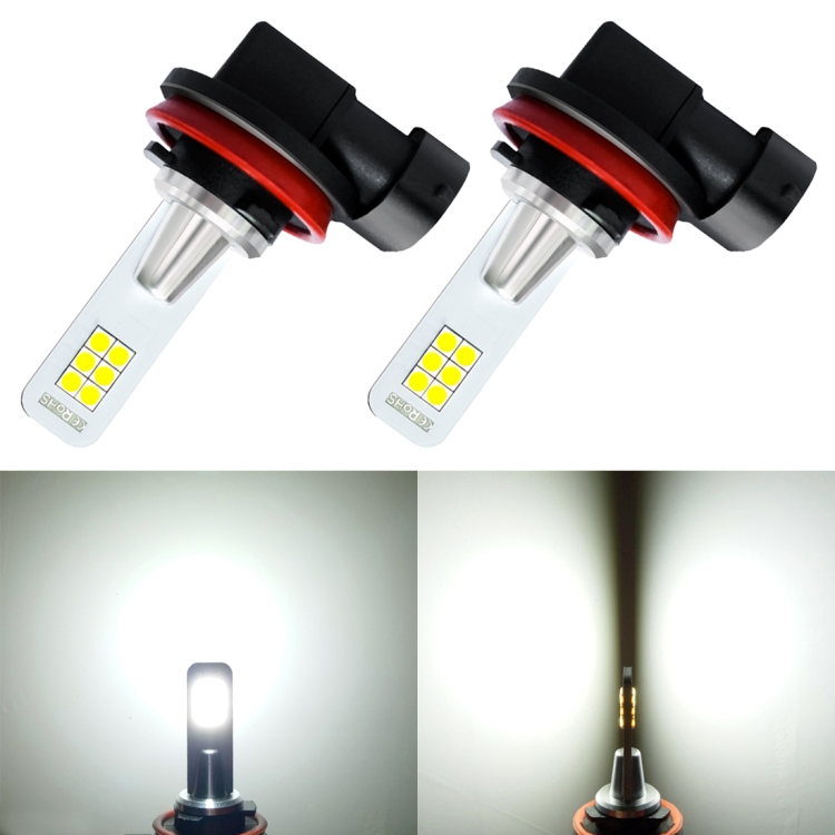 1 Ampoule H4 LED Blanc Ampoule Voiture Phare antibrouillard Ampoule feux  12-24V - Équipement auto