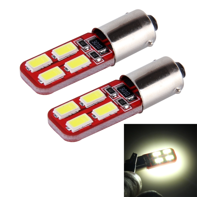 10 Ampoules T4W BA9s 12V 4W - Pour Feu Stationnement Voiture - Blanc 3000K