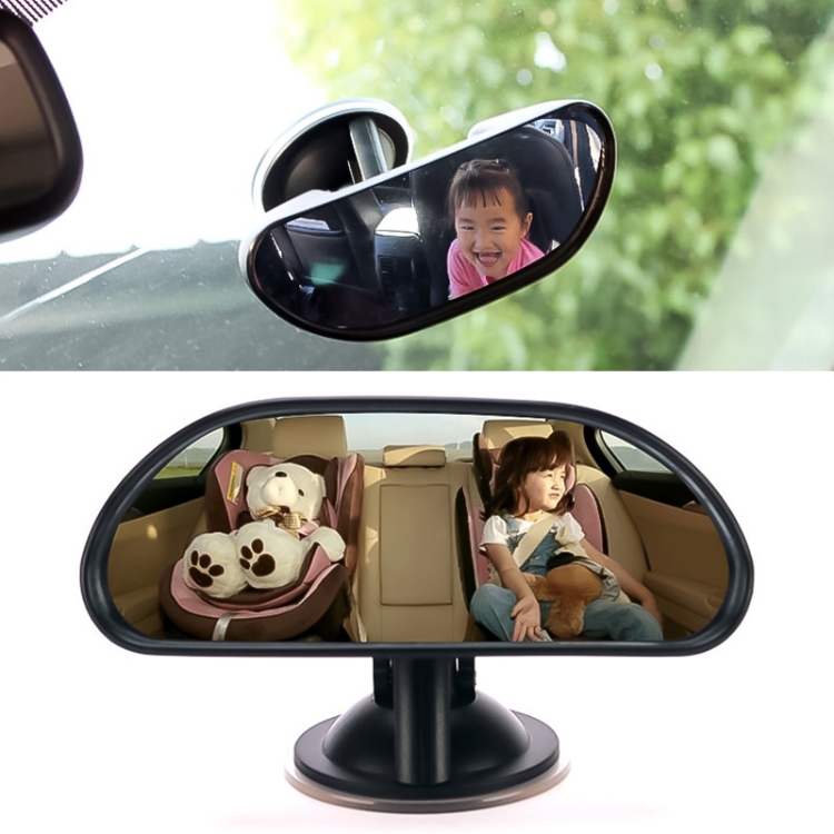 Auto-Rückspiegel, 360 Grad drehbarer Saugnapf-Innenspiegel mit