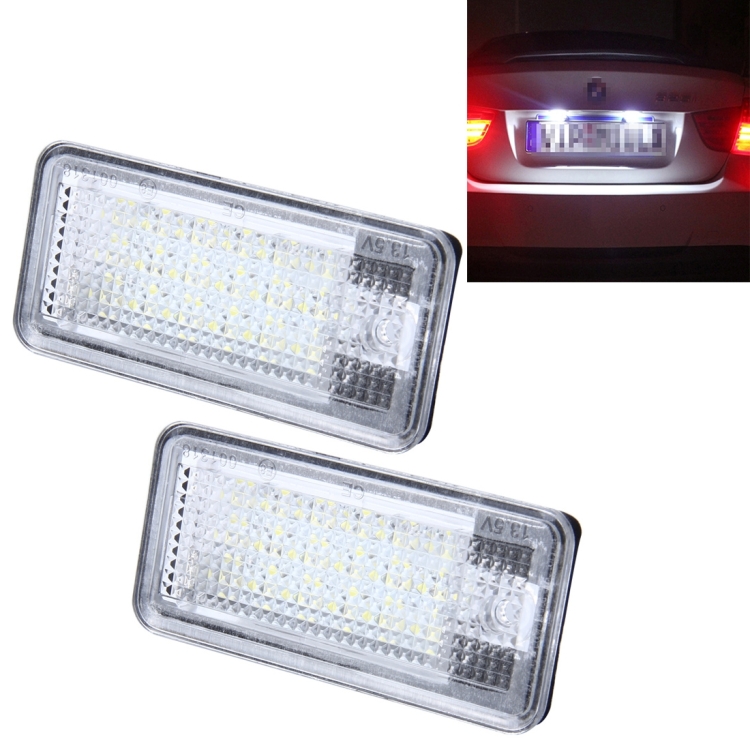 Light Reflectors - 2 PCS License Plate Light with 24 SMD-3528 Lamps for ...