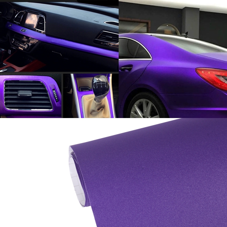 Accessori per la decorazione d'interni dell'auto viola per le donne Set di  coperture per