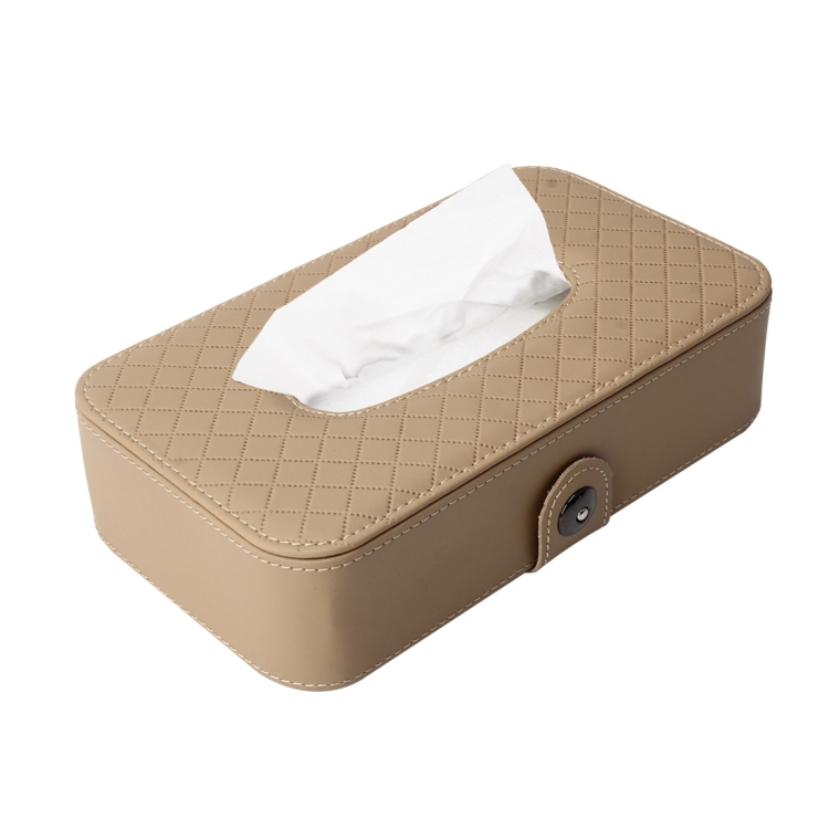 Auto Car Armest Tissue Box Paper Towel Case Napkin Clip Holder