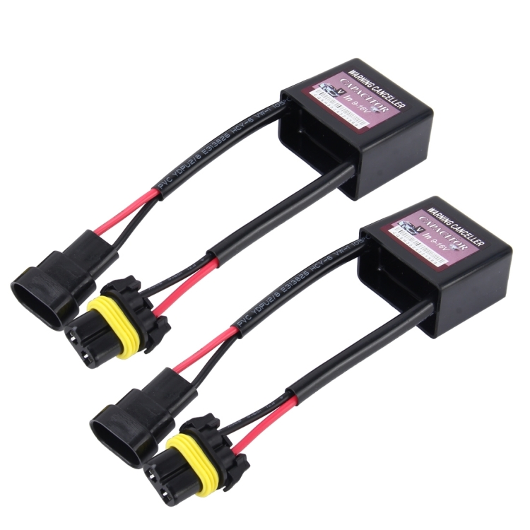 2 PCS 35W Car Auto Canbus Warning Error-free HID Decoder Adapter