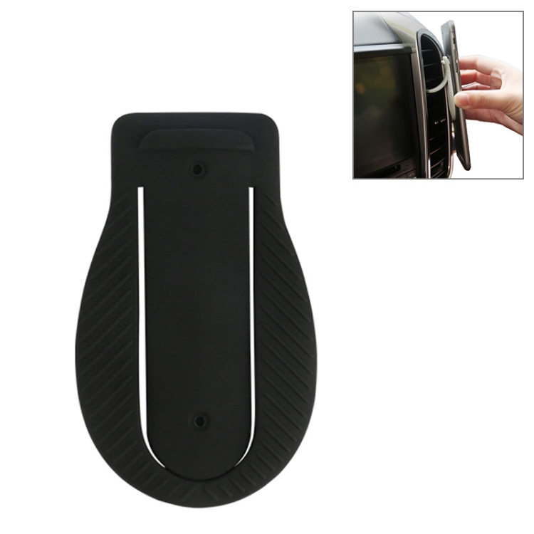 JSG03 Universal Car Air Vent Mount Phone Holder (Black)