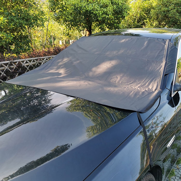 Car Folding Sunshade Front Gear Oxford Cloth Brace Snow Cover, Size: 162cm  x 100cm