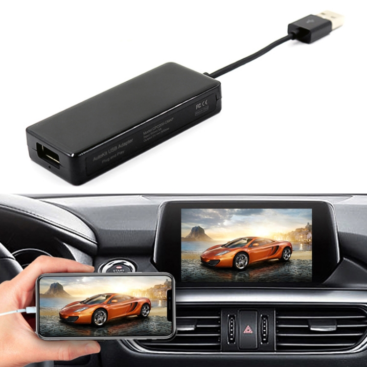 Navegación Android para automóvil Módulo Carplay para Android / iOS Adaptador  Carplay USB para teléfono inteligente automático (
