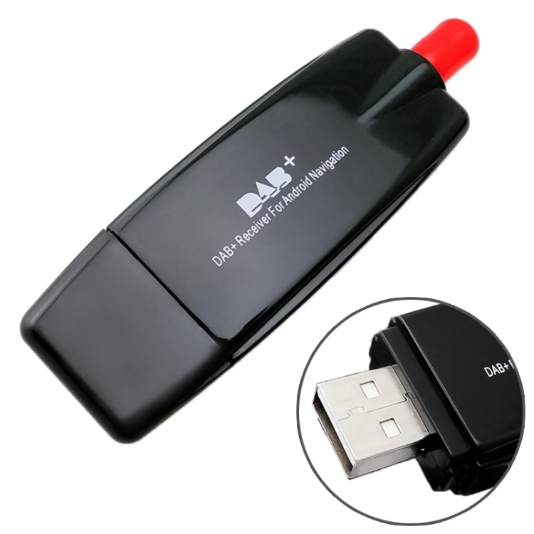 vingerafdruk Aggregaat jazz USB-DAB Car Android Navigation External DAB Digital Radio Receiver