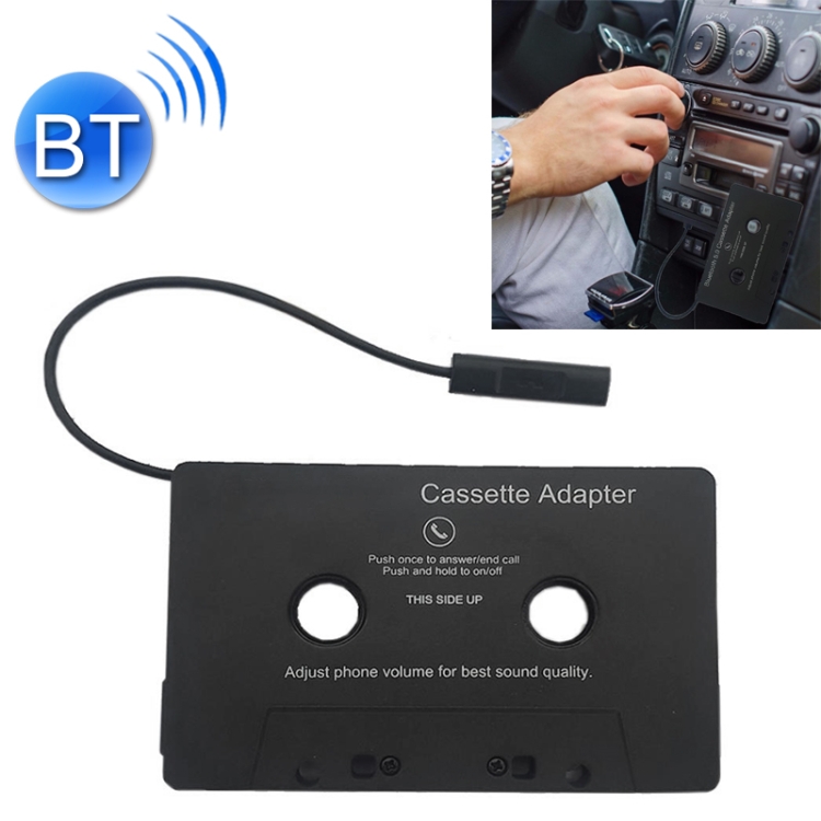 Auto Drive Universal Cassette Adapter with 3.5mm Auxiliary Cable, 2 Channel  Stereo,Enjoy Music 