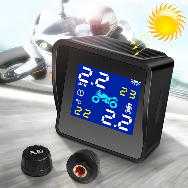 Motorcycle Tire Pressure Monitor System - Universal Motorcycle