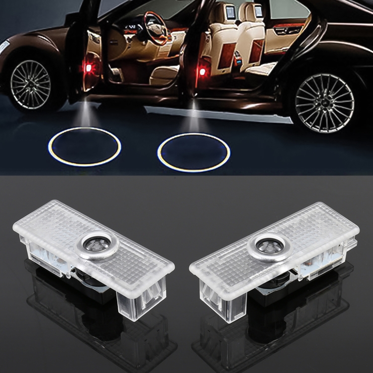 2 PCS DC12V / 2W Car Door Logo Light Brand Shadow Lights for Land Rover