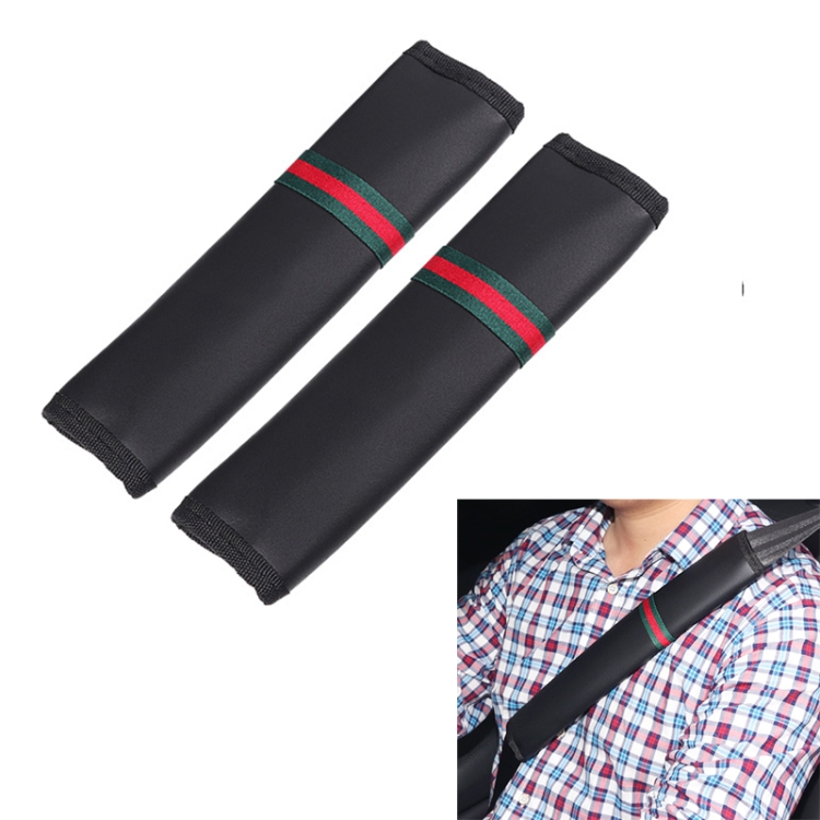 1 Paar Autositzgurtbezüge Schulterpolster Auto-Sicherheitsgurt  Schulterschutzpolsterung, Ausführung: Kurz