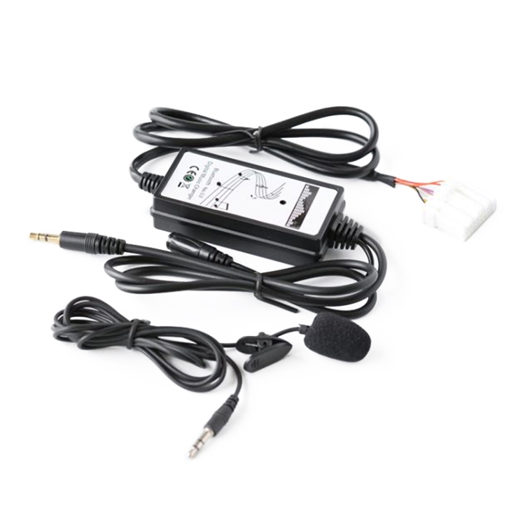 Car AUX Audio Cable Bluetooth Music + AUX + MIC Handsfree Digital Disc