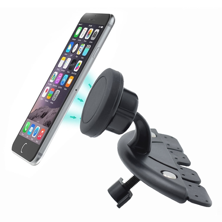 Soporte de navegación para teléfono móvil con puerto de CD magnético para  coche