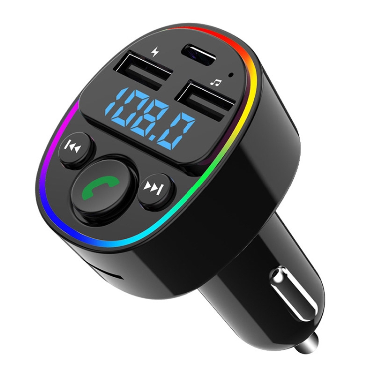 V14 Double Chargeur USB FM Modulateur MP3 Player MP3 Kit de Voiture Mains  Libres Avec Écouteurs Bluetooth