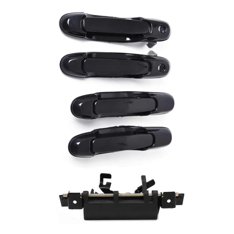 Metal-Upgraded Tailgate Handle For Toyota Sienna (1998-2003) & Sequoia (2001-2007) – Smooth Black