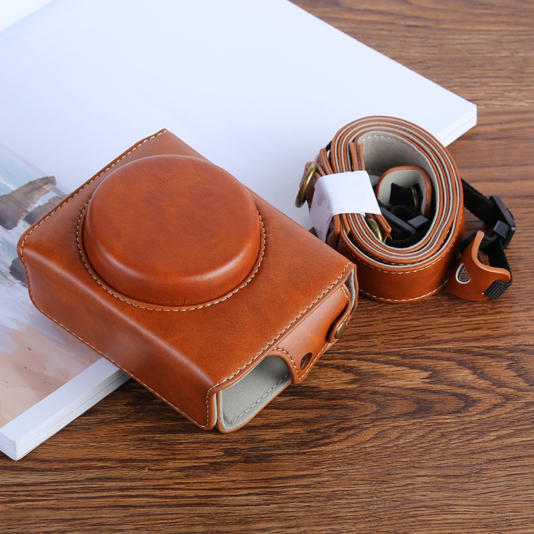 G7XII PU Leather Camera Protective bag for Canon Powershot G7X Mark 2