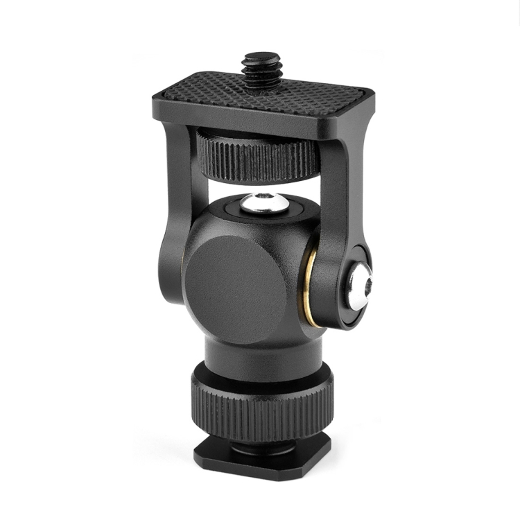 YELANGU 180 Degree Swing Mini Tripod Ball Head Bracket Cold Shoe Mount ...