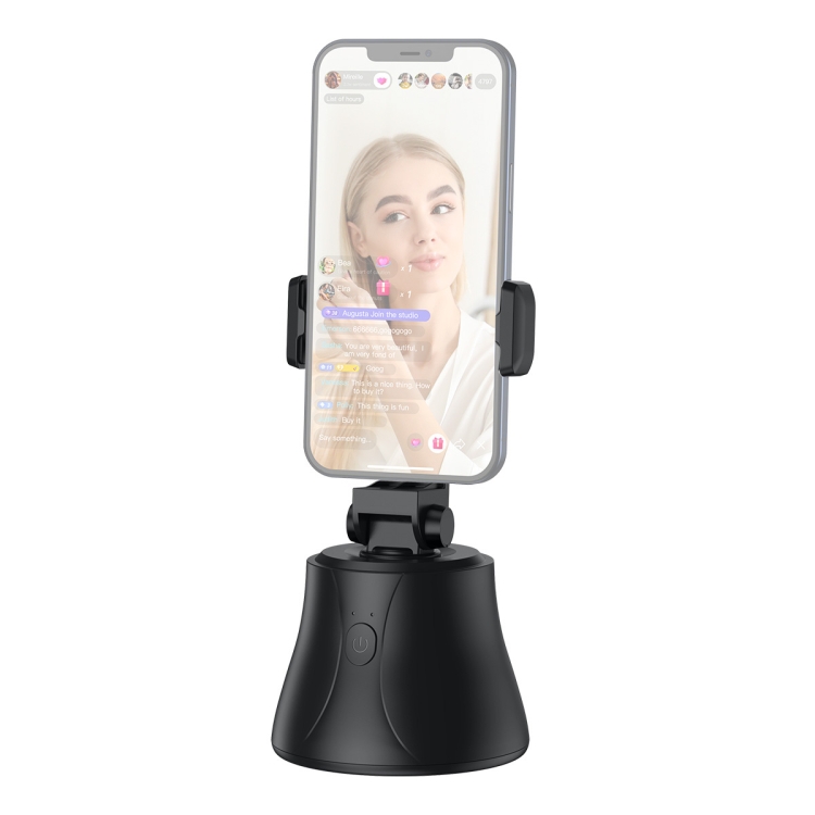 Baseus 360 Degree Rotation Following Shot Tripod Head with Phone Clamp