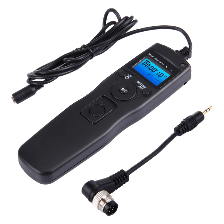 thumbnail image 2 of DBK LCD Timer Remote For Nikon DSLRs – Time-Lapse & Intervalometer (MC-36 Replacement) 2 of 3