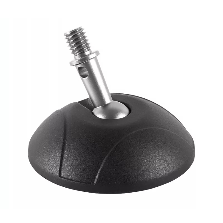 BEXIN GSF68S Tripod 3/8 inch Stainless Steel Foot Spikes Plastic Foot Pad