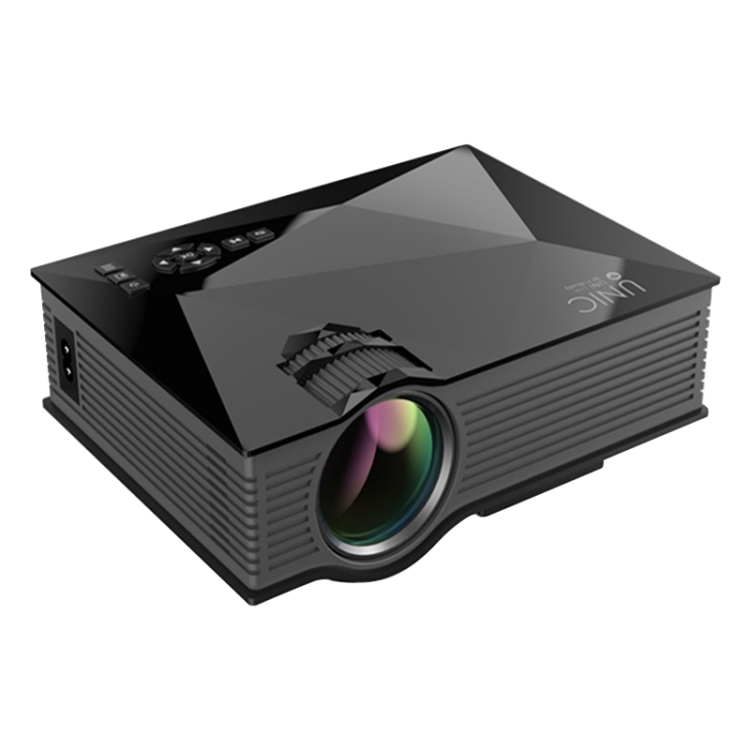 UC68 80ANSI 800x400 Home Theater Multimedia HD 1080P LED Projector ...