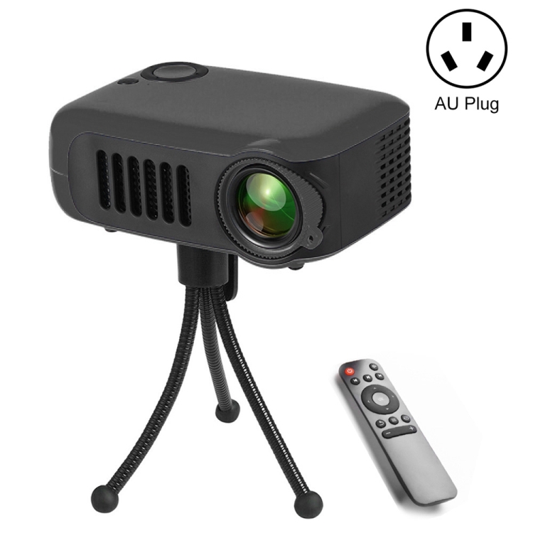 Shopping YT200 USB Wiederaufladbares Mini -projektor Portable