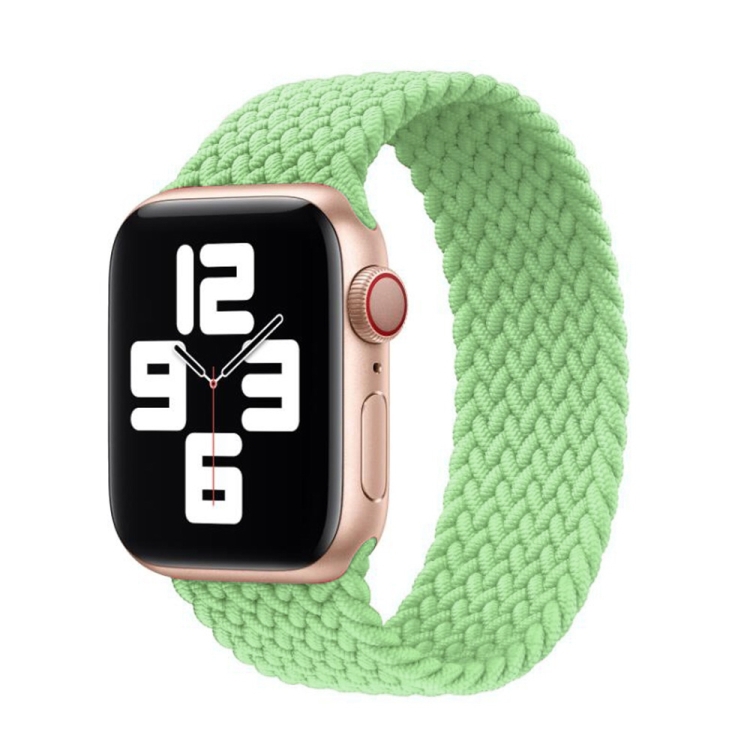 Cinturino in nylon intrecciato a giro singolo per Apple Watch