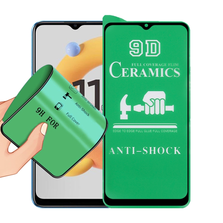 Для OPPO RealMe C11 (2021) 9D Полноэкранный Полной Клеевой.