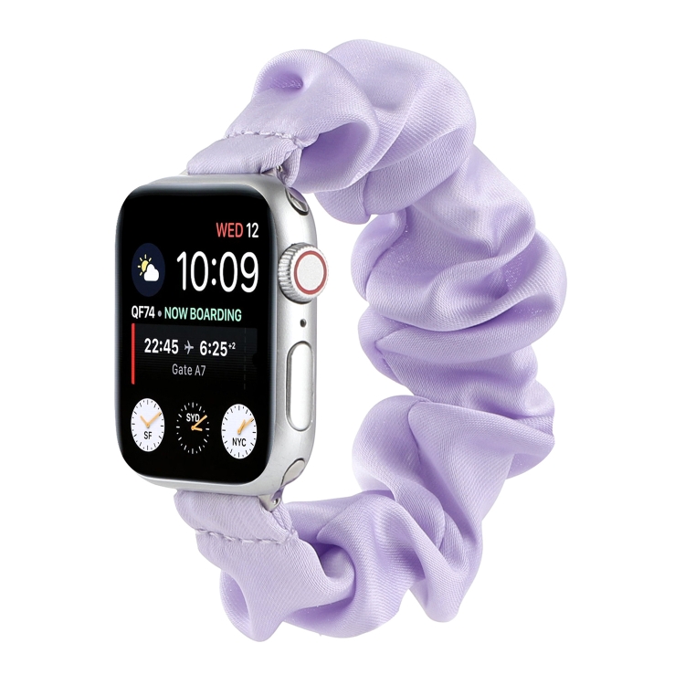 Scarf Hair Tie Watch Band For Apple Watch Series 9 8 7 41mm SE 3 SE 2 6 SE 5 4 40mm 3 2 1