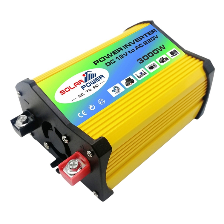 3000W Power Inverter da 12V a 110V/220V Car Inverter Smart Inverter  Convertitore di potenza portatile