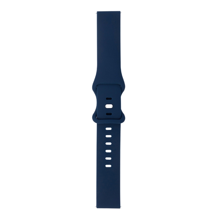 Para Amazfit T-Rex / T-Rex Pro / Ares Twill correa de reloj de silicona  (azul medianoche)