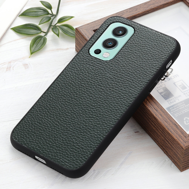 oneplus nord 2 back cover leather