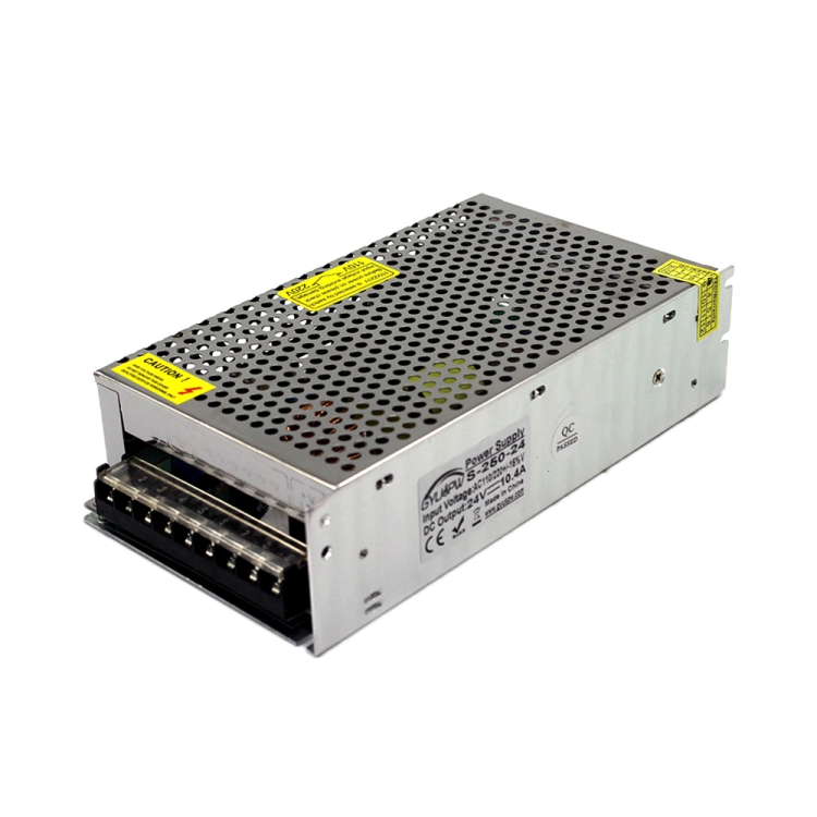 S-240-24 DC24V 10A 240W LED Regulated Switching Power Supply, Size: 200 ...