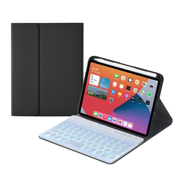 Teclado para ipad Air 5ª 4ª generación, funda para ipad Pro 11 con teclado  touchpad con portalápices Teclado magnético desmontable con cubierta  transparente, rosa