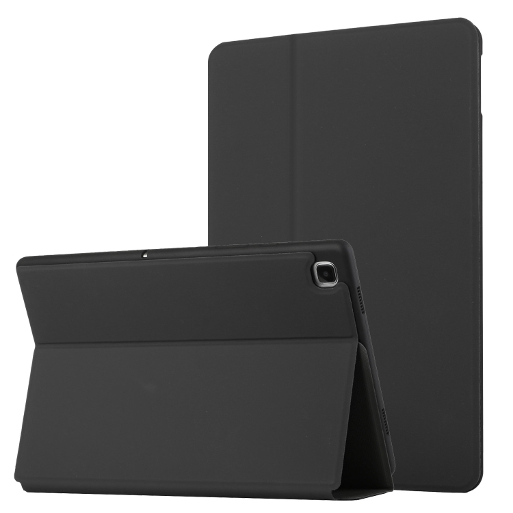 Für Samsung Galaxy Tab A7 Lite 8.4 T220 / T225 Dual-Folding Horizontal Flip  Tablet Ledertasche mit